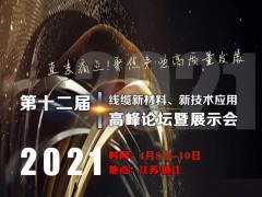 第十二屆線纜新材料、新技術(shù)應(yīng)用高峰論壇暨展示會