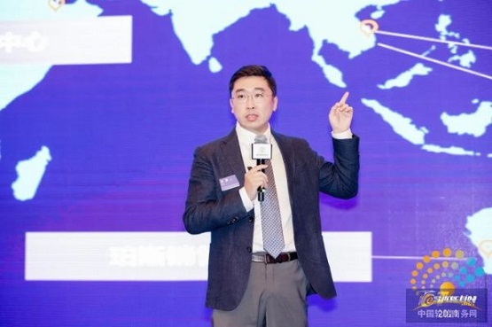 賽輪集團副總裁袁嵩出席會議并作分享 賽輪集團副總裁袁嵩出席會議并作分享