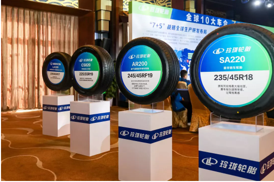 其中SPORT MASTER、GRIP MASTER C/S、AR200等高科技乘用車輪胎產(chǎn)品