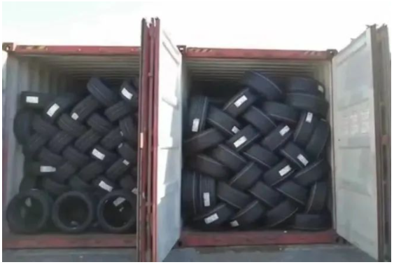 天津海關(guān)查獲走私輪胎，案值600萬(wàn)元