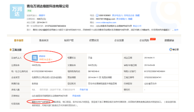 沃德威與青島萬(wàn)潤(rùn)達(dá)橡膠科技有限公司，共同被訴涉嫌侵害米其林外觀設(shè)計(jì)專(zhuān)利權(quán)。