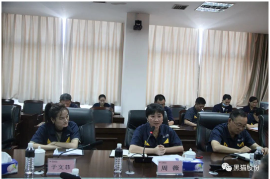 本次兩化融合管理體系貫標啟動大會的召開，標志著黑貓股份兩化融合工作開啟了新的征程
