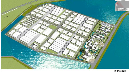 　三棵樹福建秀嶼生產基地效果圖