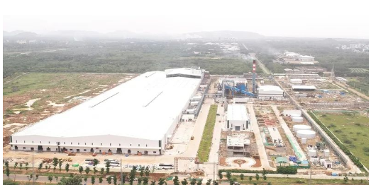 非公路輪胎新工廠，提前投產