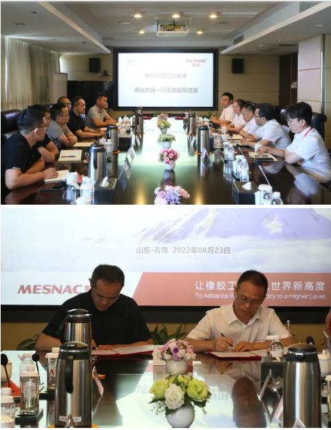 雙方就中國目前的行業(yè)前景、公司的發(fā)展戰(zhàn)略、未來的合作重點等方面展開了深入交流。
