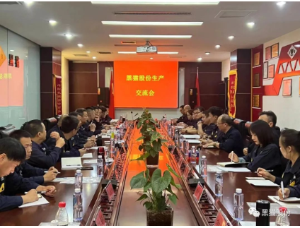 黑貓股份生產(chǎn)技術(shù)交流會在唐山黑貓召開
