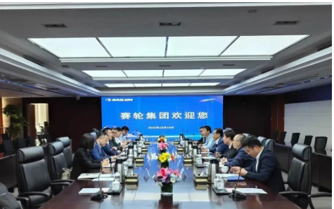 物產(chǎn)中大化工董事長，拜訪賽輪集團