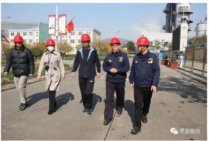 趙軍一行到太原黑貓調研指導