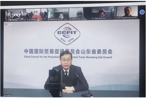 山東省貿(mào)促會副會長賀忠軍指出，非洲各國的輪胎需求量巨大，是山東重要的合作伙伴。希望雙方企業(yè)能夠借此機會深挖輪胎產(chǎn)業(yè)合作潛力，加強交流，增進了解，力爭達成務實合作，實現(xiàn)互利共贏發(fā)展。