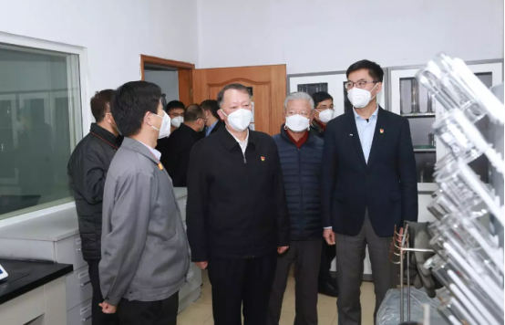 浙江省嘉興市政協(xié)黨組書記、主席到曉星化纖調(diào)研