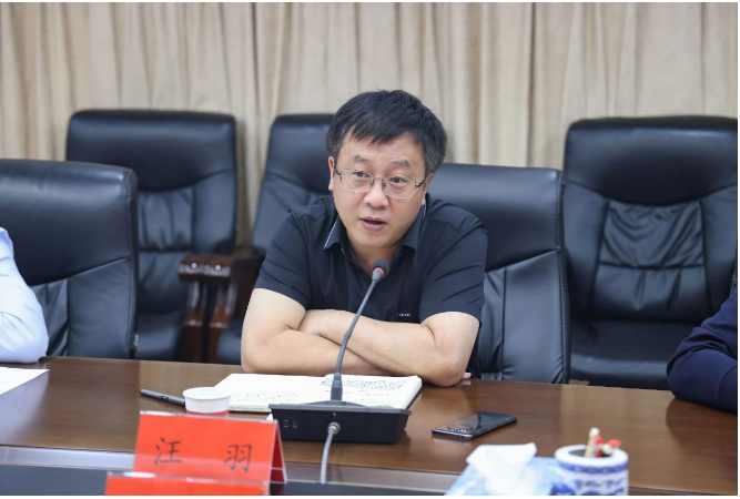 汪羽在講話中代表黑貓集團(tuán)衷心感謝樂平市委、市政府對(duì)黑貓集團(tuán)項(xiàng)目的重視和關(guān)懷，并表示將全力推動(dòng)項(xiàng)目建設(shè)，努力將樂平項(xiàng)目打造成行業(yè)標(biāo)桿，為樂平市的經(jīng)濟(jì)社會(huì)高質(zhì)量發(fā)展貢獻(xiàn)黑貓力量。