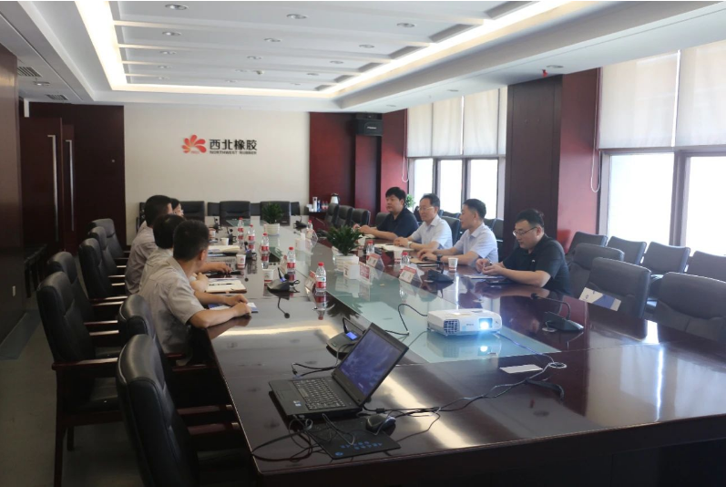 通用技術(shù)高新材料副總經(jīng)理李開(kāi)占一行前往陜西延長(zhǎng)石油西北橡膠有限公司進(jìn)行了交流訪問(wèn)。公司副總經(jīng)理賀莉莉、相關(guān)部門負(fù)責(zé)人陪同。