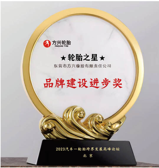 方興橡膠榮獲“品牌建設(shè)進步獎”，以卓越品質(zhì)鑄就輝煌品牌