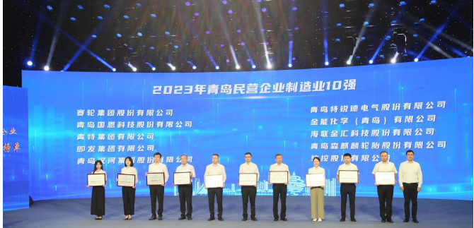 依托青島科技大學(xué)的支持，賽輪集團(tuán)憑借其內(nèi)在的科技創(chuàng)新基因脫穎而出。成立20余年來(lái)，該集團(tuán)始終秉持著“做一條優(yōu)質(zhì)輪胎”的使命，緊緊抓住自主創(chuàng)新這一引擎，聯(lián)合國(guó)家橡膠與輪胎工程技術(shù)研究中心，全力攻克一系列核心技術(shù)難題。不僅成功研發(fā)出世界最大尺寸的63吋巨型工程子午胎，還發(fā)布了全球首個(gè)投入使用的橡膠工業(yè)互聯(lián)網(wǎng)平臺(tái)——“橡鏈云”。此外，其還運(yùn)用全球首創(chuàng)的化學(xué)煉膠技術(shù)，成功研發(fā)出新一代輪胎產(chǎn)品，被譽(yù)為“液體黃金”輪胎。這一產(chǎn)品不僅在耐磨方面實(shí)現(xiàn)突破，還在節(jié)能、舒適性和制動(dòng)距離等方面做出了顯著貢獻(xiàn)，解決了業(yè)界長(zhǎng)期面臨的“魔鬼三角”難題。