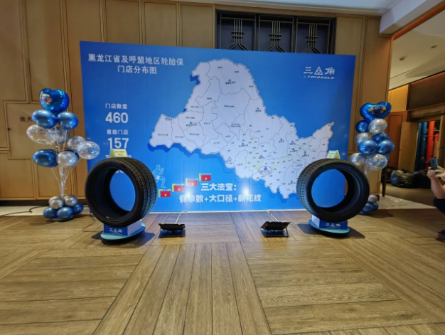 除了冬季輪胎，三角輪胎還在會上展示了四季胎系列，包括TH202/TH202 EV、TE307、TS601等多款產(chǎn)品。這些產(chǎn)品已經(jīng)成功進入市場，并受到了消費者的高度贊賞和認可。