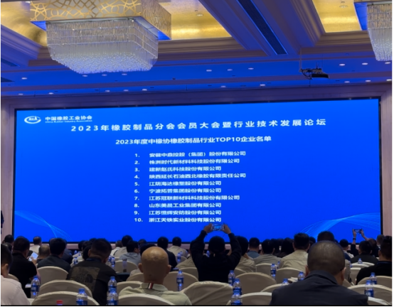 2023年橡膠制品分會(huì)會(huì)員大會(huì)暨行業(yè)技術(shù)發(fā)展論壇的成功舉辦將促進(jìn)行業(yè)內(nèi)外的合作交流，助力橡膠制品行業(yè)在新時(shí)代展開(kāi)新的征程。