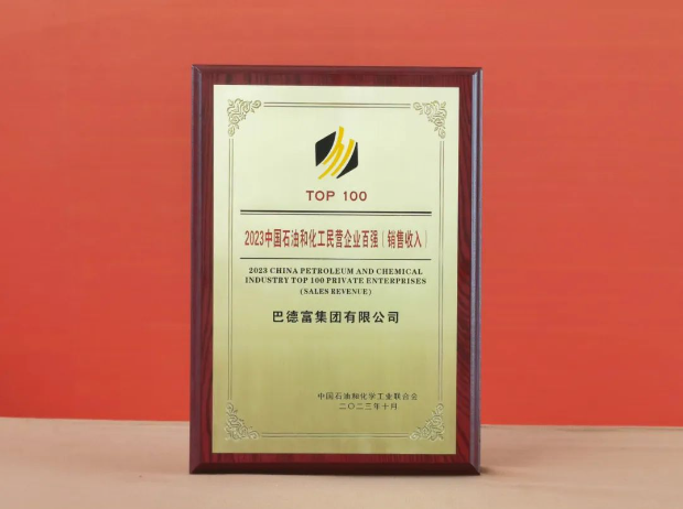 在大會(huì)的主論壇上，權(quán)威發(fā)布了“2023石油和化工民營(yíng)企業(yè)百?gòu)?qiáng)(銷售收入)分析報(bào)告及名單”和“石油和化工單項(xiàng)冠軍、專精特新企業(yè)分析報(bào)告”，并向2023年的石油和化工民營(yíng)企業(yè)百?gòu)?qiáng)代表頒發(fā)了銅牌獎(jiǎng)項(xiàng)。