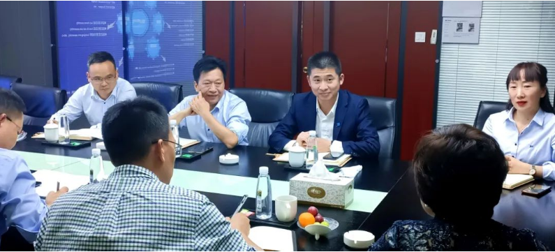 市經信局企業(yè)培育處處長朱立富一行調研建新趙氏科技