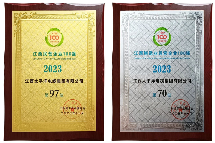 江西省人民政府新聞辦公室與江西省工商業(yè)聯(lián)合會攜手主辦的2023年江西民營企業(yè)100強(qiáng)發(fā)布會于11月3日盛大舉行。在這次發(fā)布會上，江西太平洋集團(tuán)榮登“江西民營企業(yè)100強(qiáng)”以及“江西制造業(yè)民營企業(yè)100強(qiáng)”榜單。