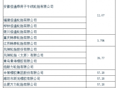 歐盟繼續(xù)對中國卡客車輪胎征收反補(bǔ)貼稅